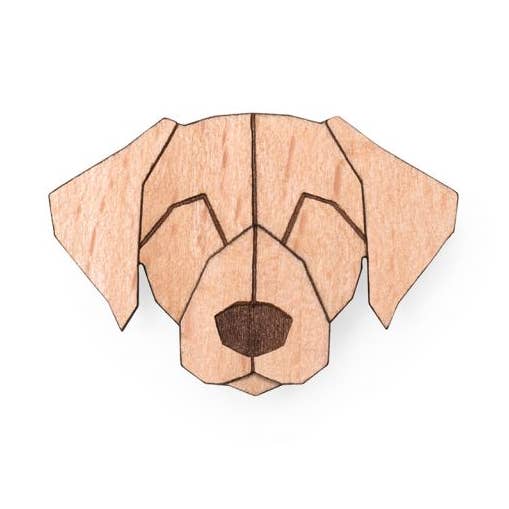 Labrador Brosche für den Großhandel von Bewooden
