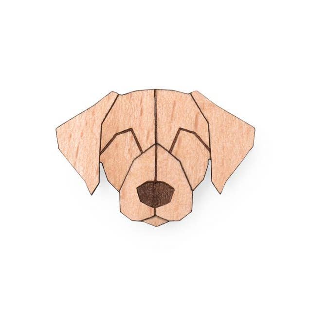 Bewooden - Wholesale Brooch - Labrador Brooch