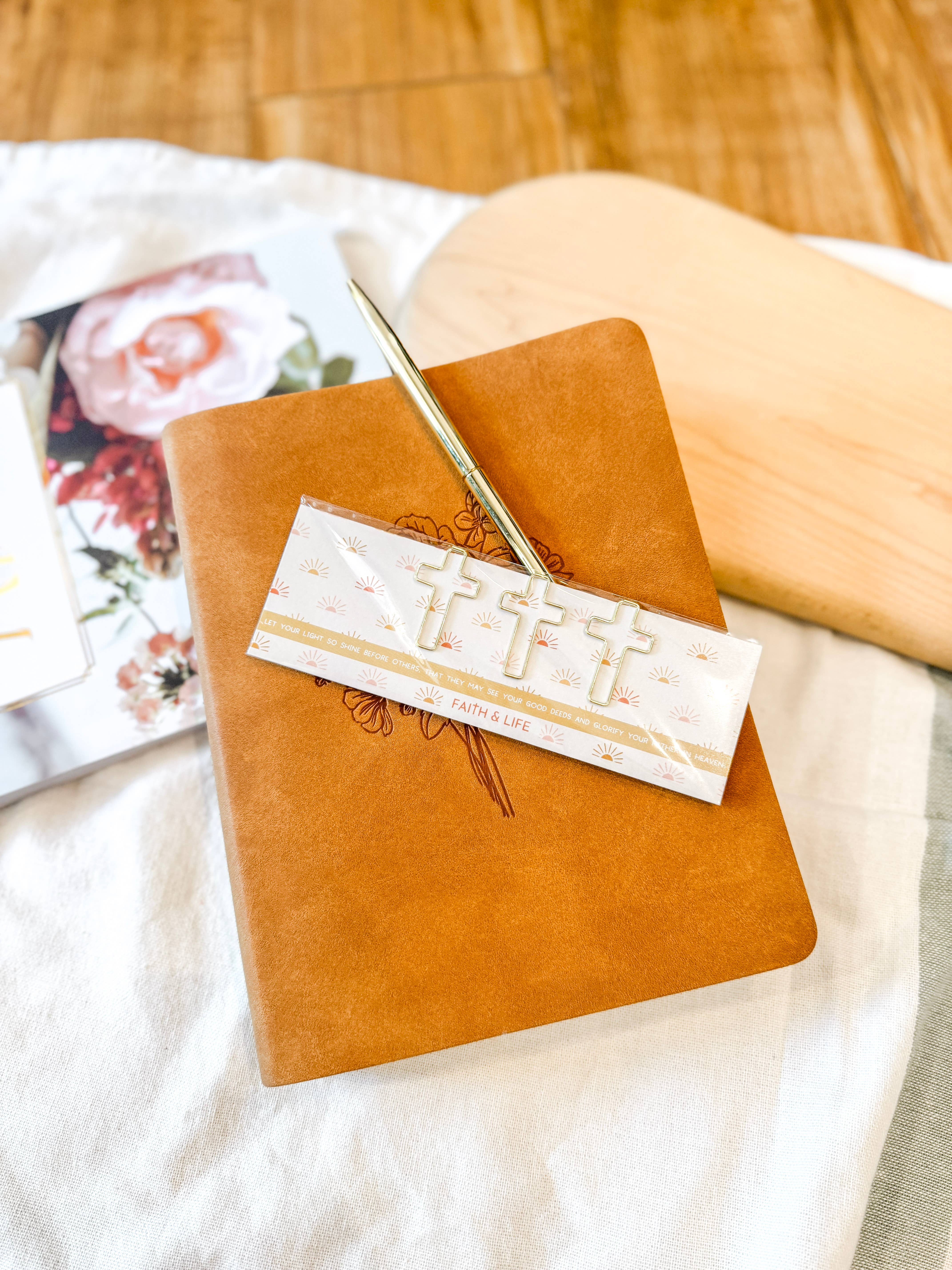 Faith & Life Christian Brands - Wholesale Paperclip - Cross Paperclip and Bookmark Set: Let Your Light Shine3