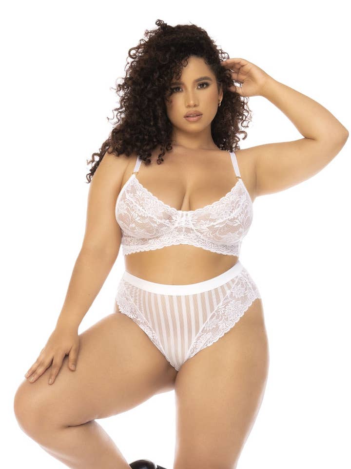 conj. 2 peças brc tamanho grande Emberly, soutien -MAL8842XWHT por atacado de Mapalé