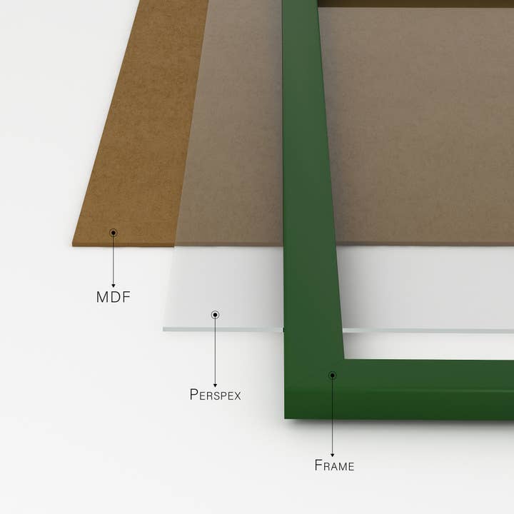 WholesaleFrames.co.uk – wholesale Picture frame – Green 12x12 Picture Frame