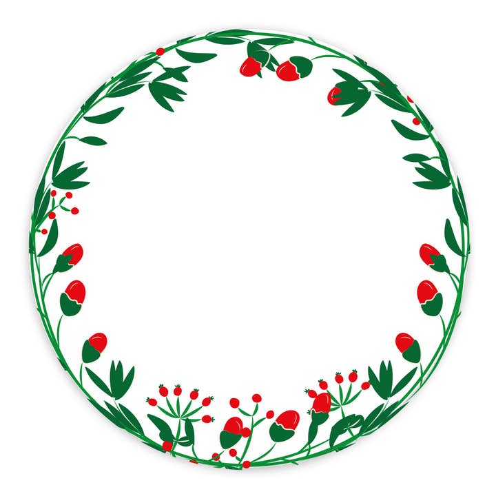 Rippotai - Wholesale Disposable Plate - Rippotai Christmas Placemats: Ecology on the Table, Elegance Without Borders3