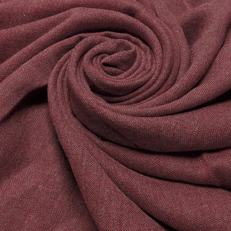 Lili Scarves (US Duty Free) – wholesale Scarf – Women's – Thick Plain Cotton Wool Winter Scarf2