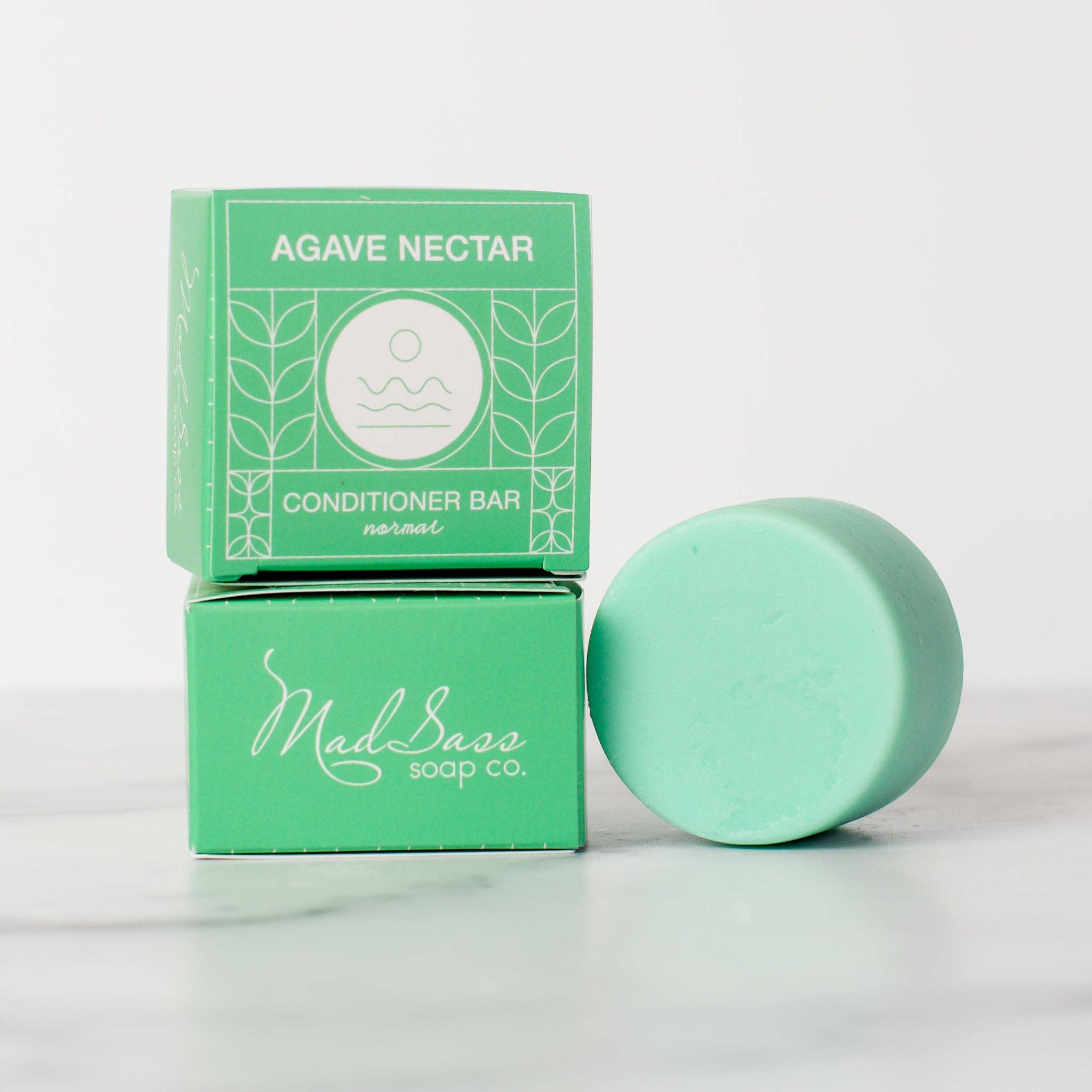 Mad Sass Soap Co - Wholesale Hair Conditioner - Agave Nectar - Conditioner Bar
