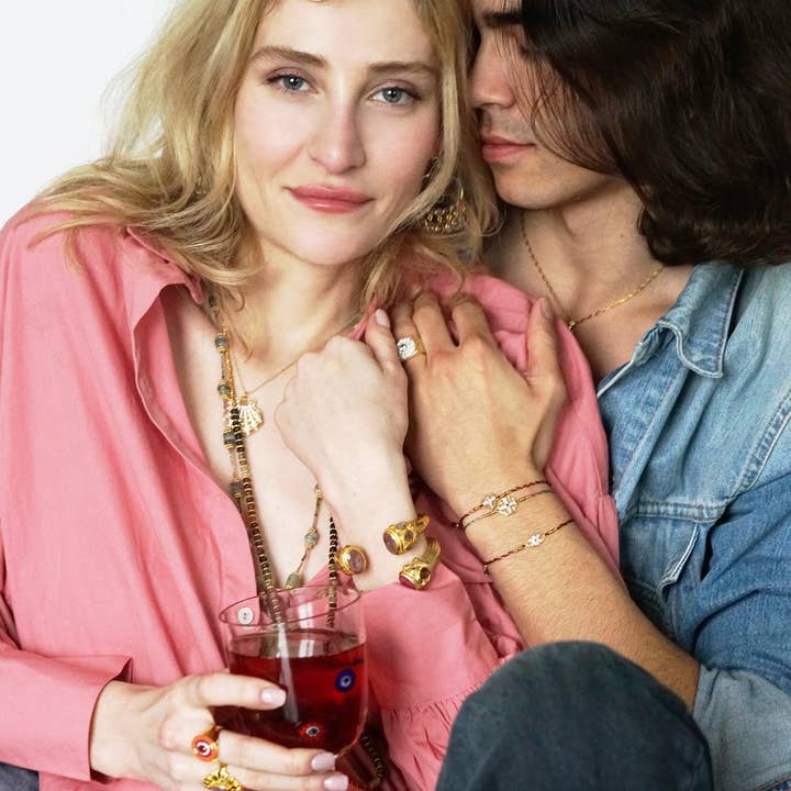 DIAPERIS - Wholesale Charm/Dangle Bracelet - KOMA GREEN AND DIAMOND BRACELET1