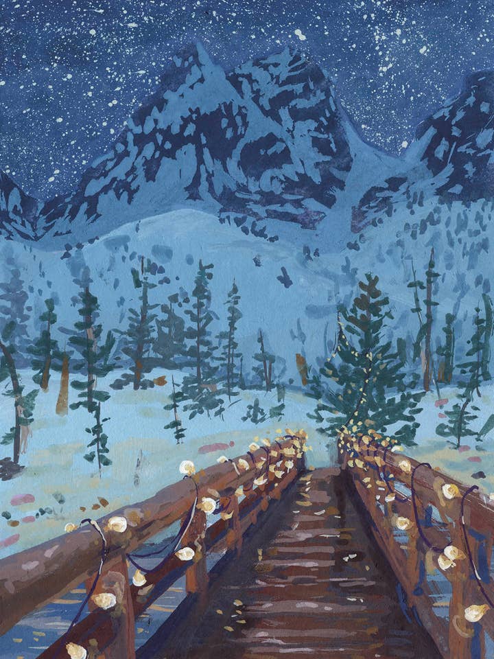 Art Print - Come wander with me for wholesale by Fine Artist Lieke Koster