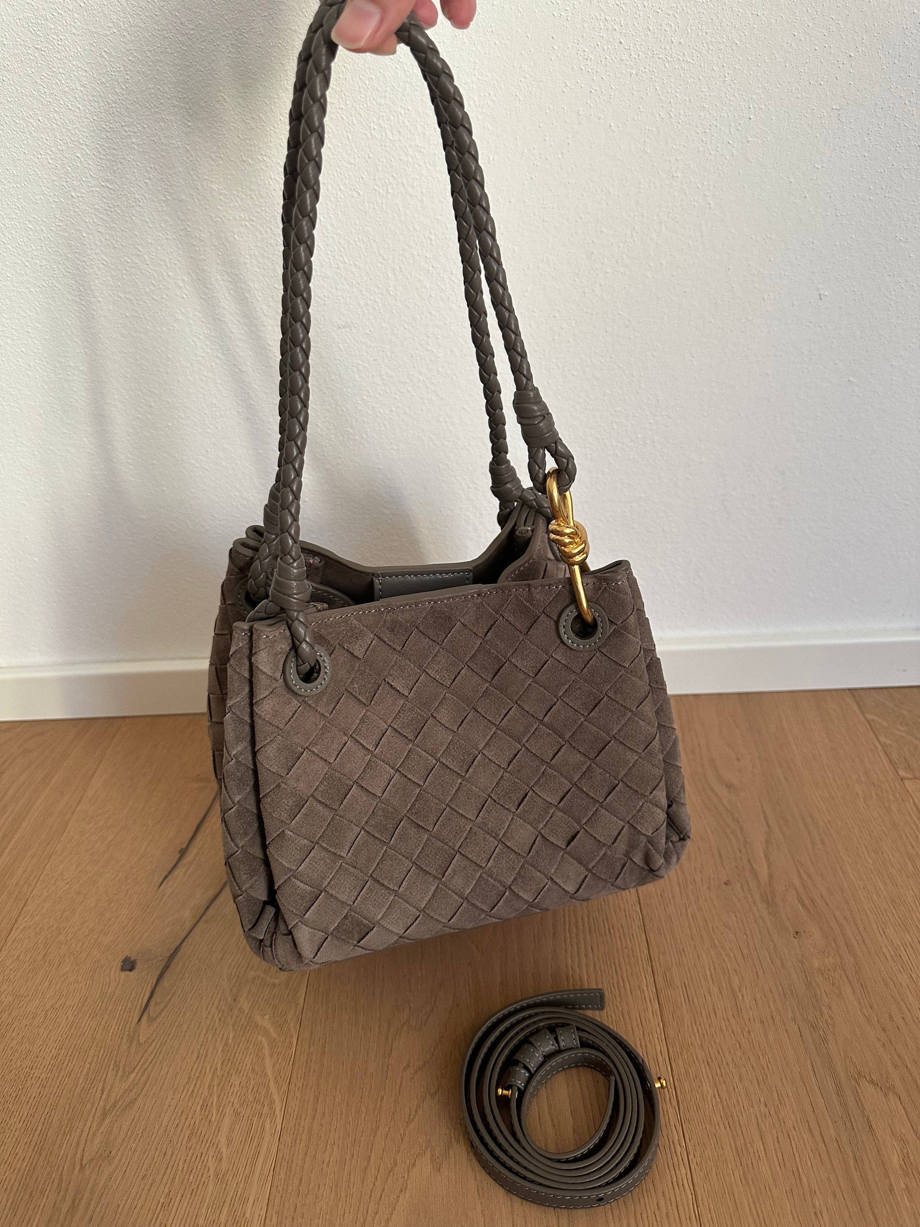 Zhade – Bolsa de ombro – Mulher por atacado – EMMA tecido-camurça0