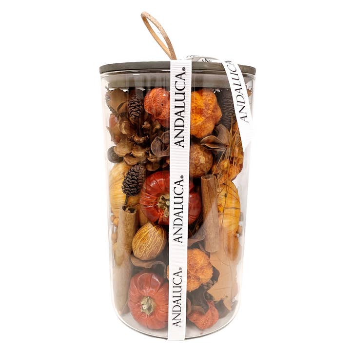 Andaluca - Wholesale Potpourri - Pumpkin Spice Potpourri Jar2