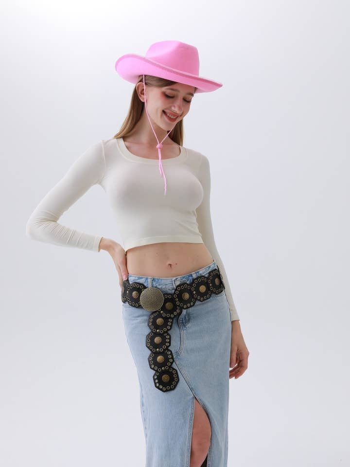 Western Heritage Belt – Timeless Rustic Appeal for wholesale by Leto Accessories