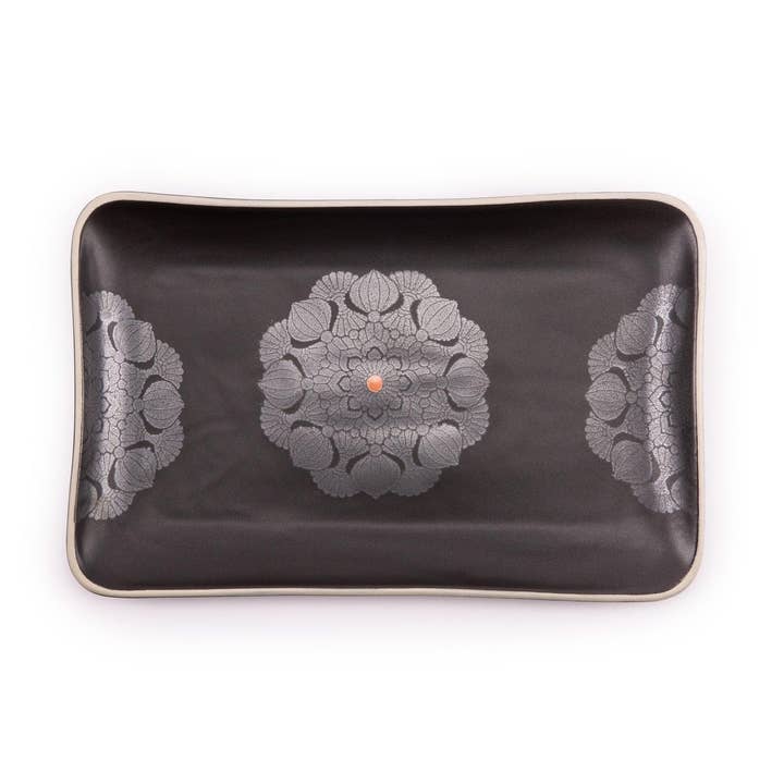 Rectangle Large Serving Platter Mandala for wholesale by Nugu Handicrafts Inc.