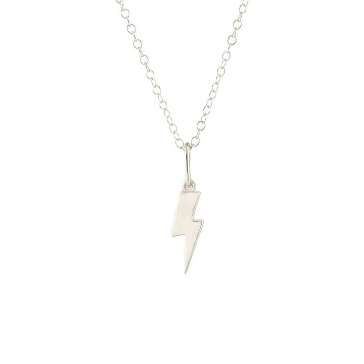 Kris Nations - Wholesale Pendant/Charm Necklace - Lightning Bolt Charm Necklace