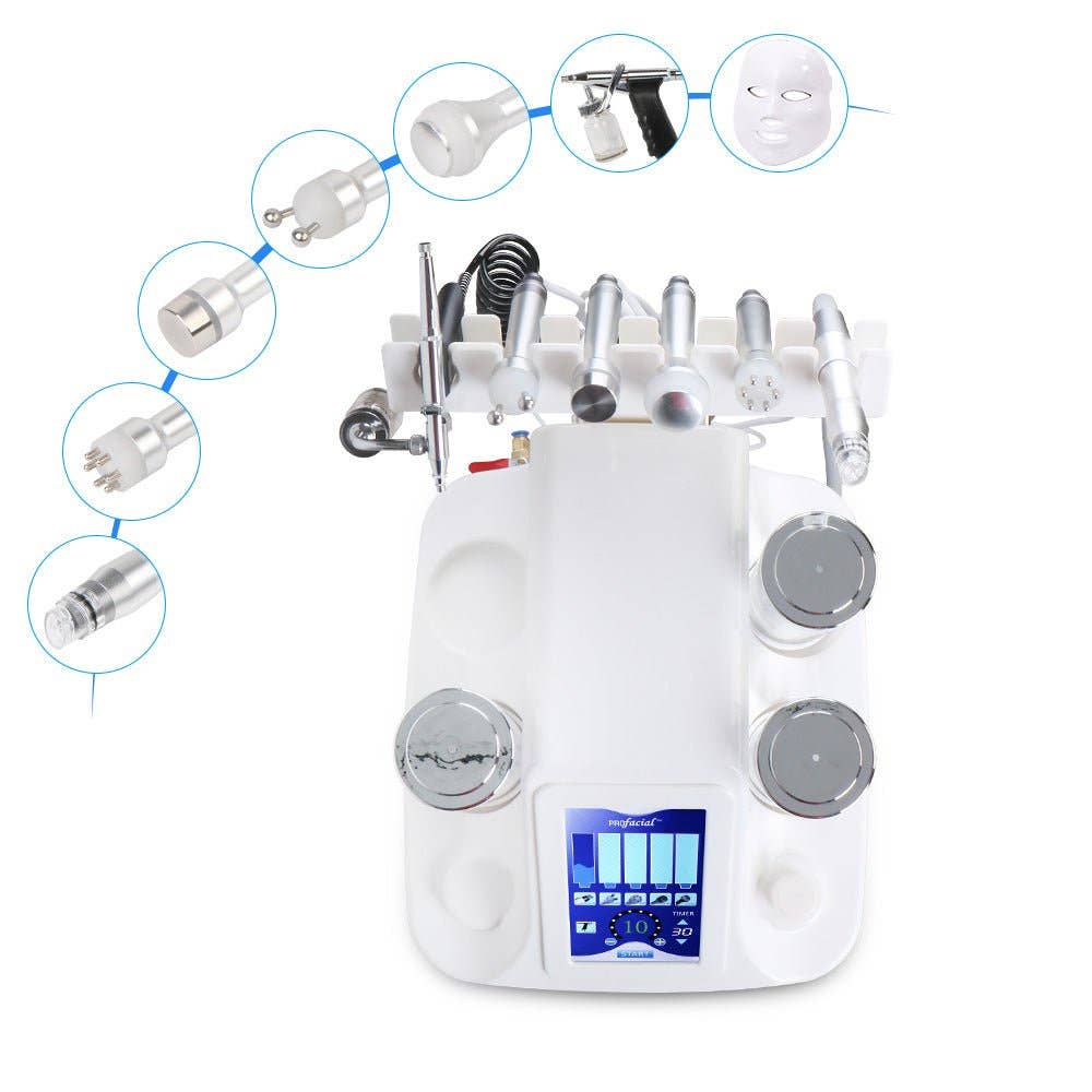 Cavitation Machines - Wholesale Electronic Skincare Device - Shape Tactics Hydra Dermabrasion + Oxygen, BIO, Ultrasonic, RF & LED System6