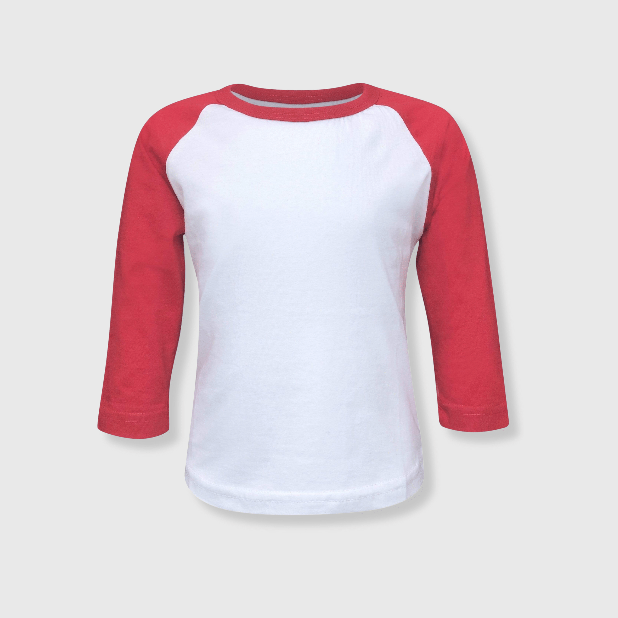 ILTEX Apparel - Wholesale T-Shirt - Kids - Kids 3/4 Sleeve Raglan Baseball T-Shirt – 25+ Colors23