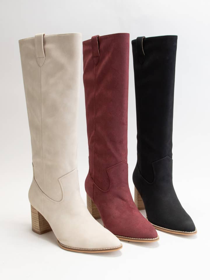 CCOCCI - Wholesale Cowboy Boots - Women's - ARIANA MID KNEE LENGTH COWBOY BOOT
