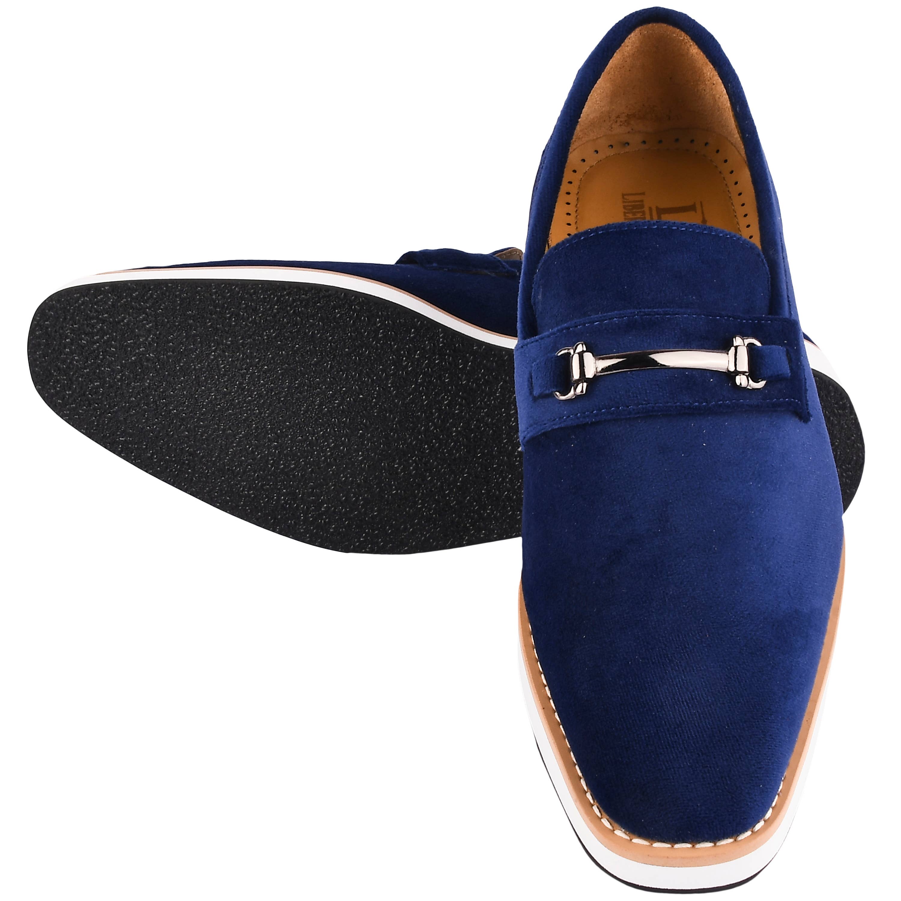 LIBERTYZENO - Vendita all'ingrosso Mocassini - Uomo - Scarpe mocassino scamosciate da uomo Welkar con fibbia, modello slip-on28