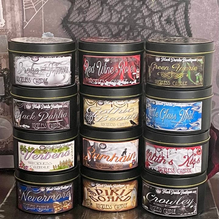 Black Dahlia Boutiques - Wholesale Wax Melt - Nevermore Wickless Candle7