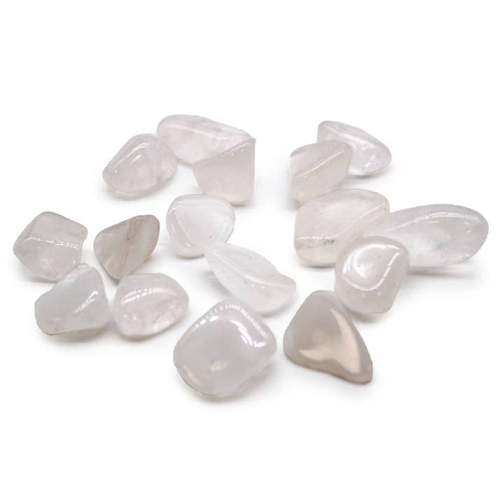 Ancient Wisdom – wholesale Spiritual stone/crystal – M Tumble Stone - Ice Quartz
