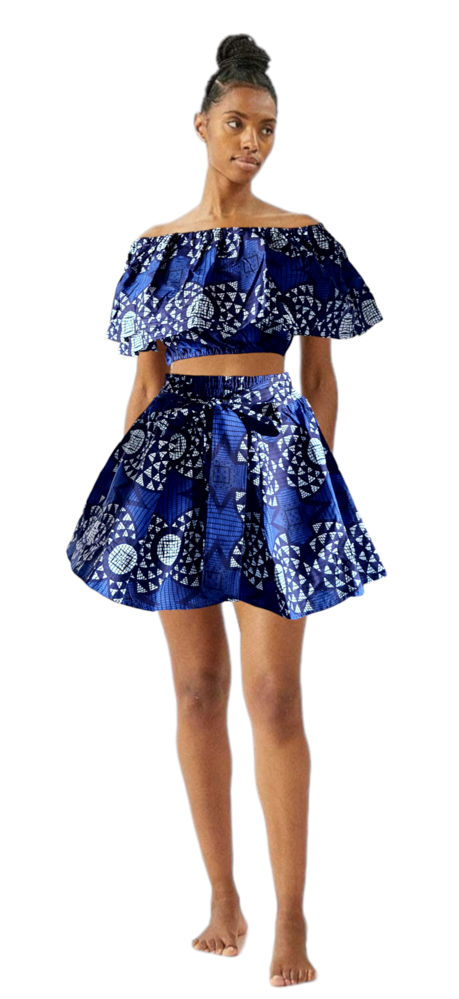 India Batik - Vendita all'ingrosso Completo top e gonna - Donna - 777 - Set minigonna e top corto3