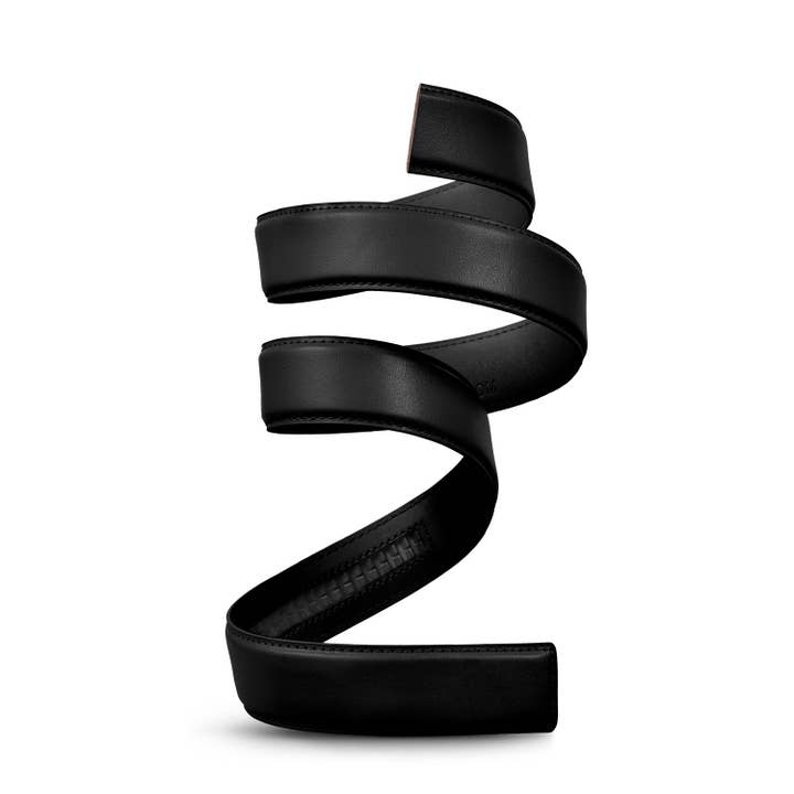 40mm BLACK Leather for wholesale by Mission Belt