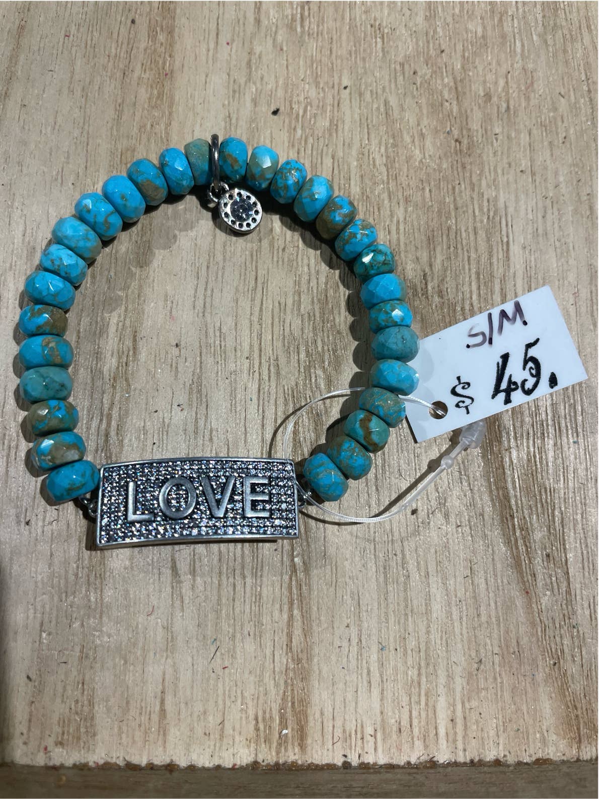 Sandra Ling Designs - Vendita all'ingrosso Braccialetto con ciondolo/pendente - Braccialetto Love