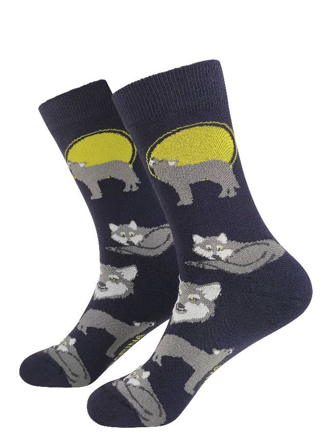 Wolf für den Großhandel von Mandarina Socks