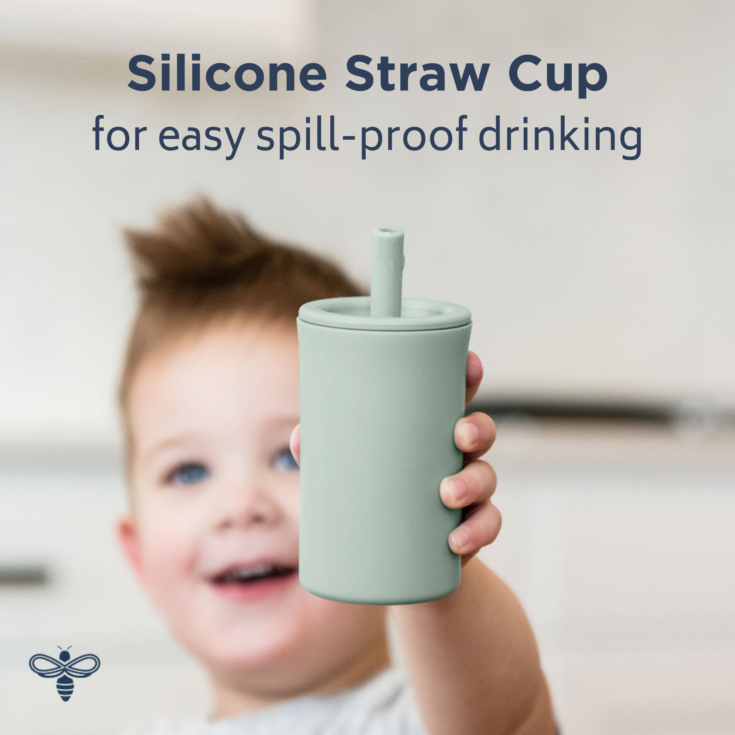 Babeehive Goods - Wholesale Drinking Glass/Cup - Kids & Baby - Silicone Straw Cup5