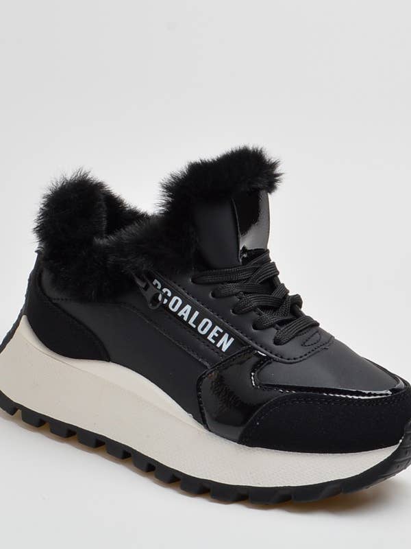 SWEET MAGIC MODA Y COMPLEMENTOS - Wholesale Lifestyle Sneakers - Women's - CASUAL SPORTS SHOE WITH FUR1