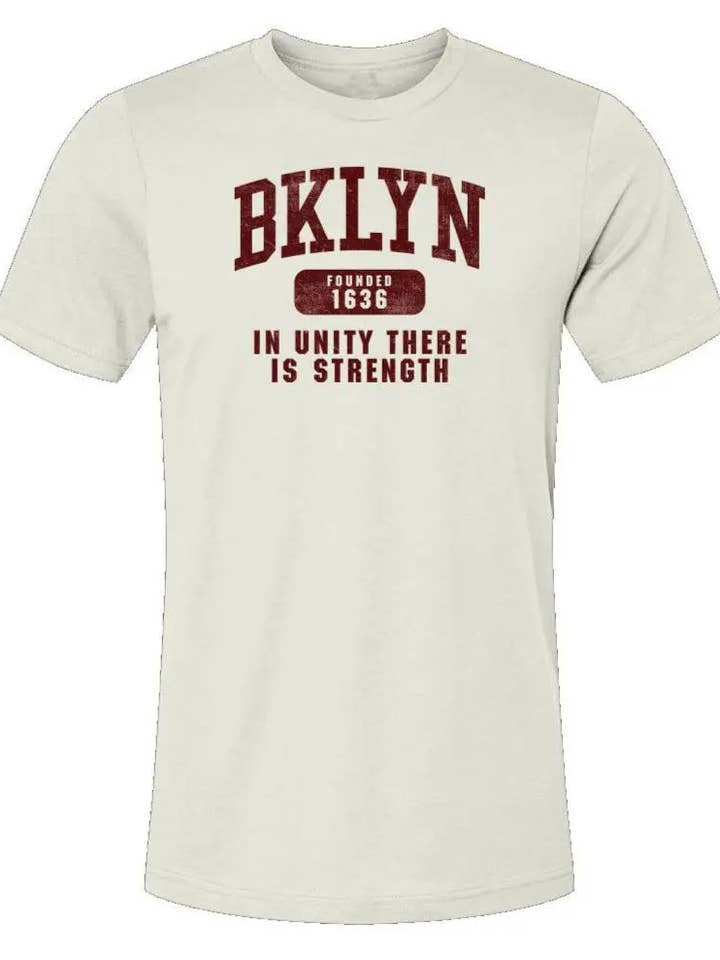 BKLYN - Maglietta Unisex in Jersey per la vendita all'ingrosso da parte di Amp'd Apparel Company