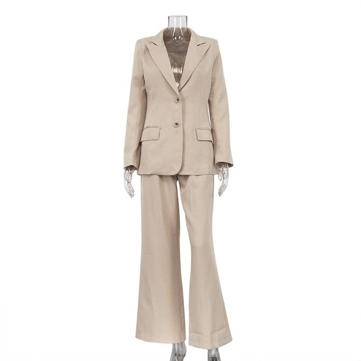 Effortless Elegance Boutique - Wholesale Suit Set - Women's - Elijah Pants Set