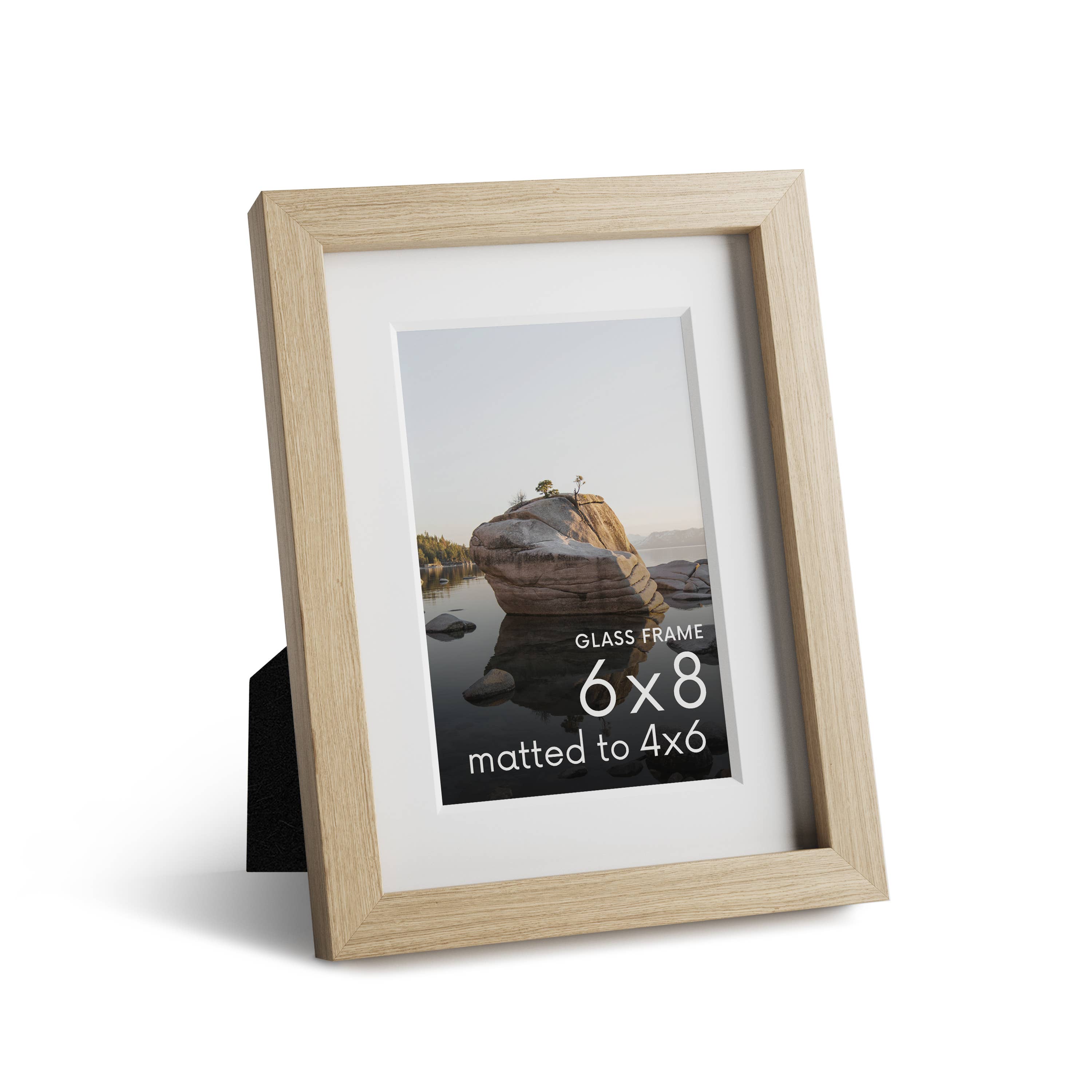 Haus and Hues - Wholesale Picture Frame - Natural Oak Frame with Glass2