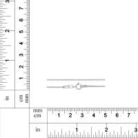 Plazko - Wholesale Link & Chain Necklace - Box Chain Sterling Silver 1mm 18" W/ Spring Ring - 1pc1