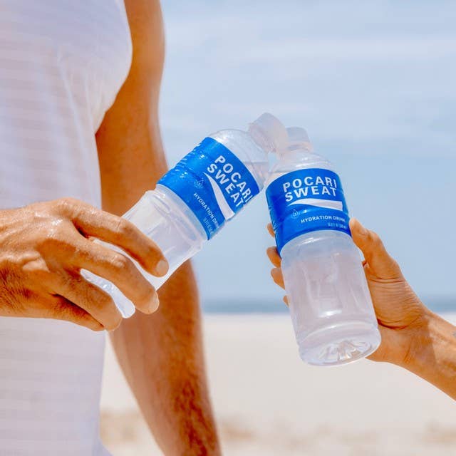 Crystal Geyser Water Company - Wholesale Sports/Energy Drink - POCARI SWEAT Hydration Drink w/ Electrolytes 16.9 oz - 12 pk