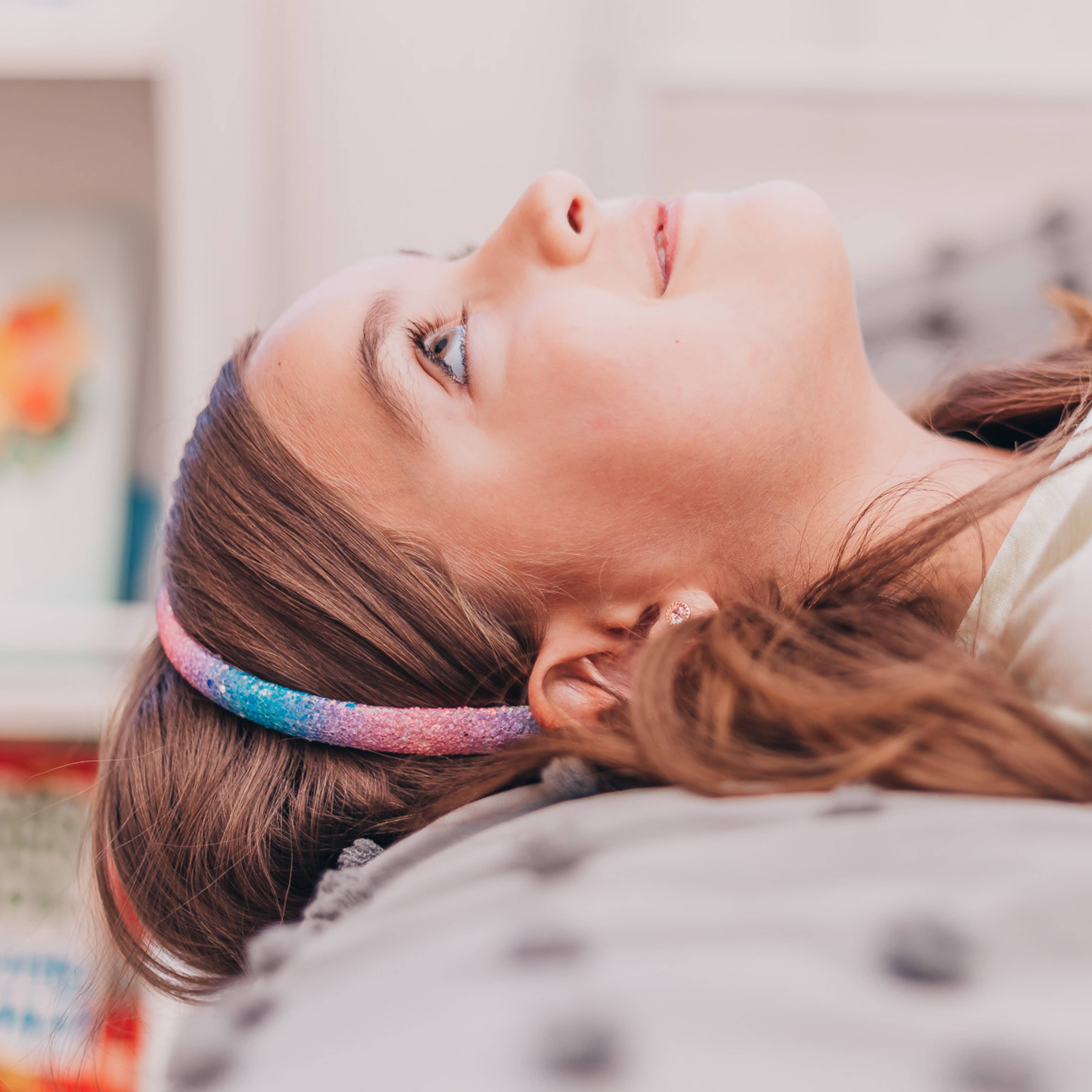 Frog Sac - Wholesale Fashion Headband - Kids - Glitter Headband - Thin Hairbands for Kids5