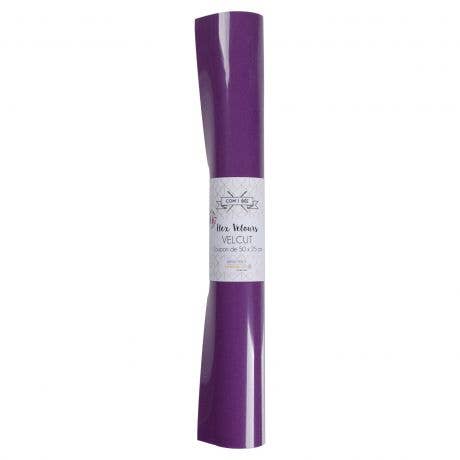 Com'1 Idée – wholesale Hantverkstillbehör – Flex ark 50 x 25cm | lila sammet1