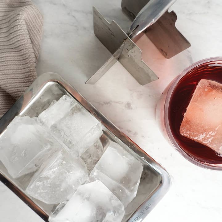 RSVP International - Wholesale Ice Tray/Mold - Ice Cube Tray - Ss - Large Cubes7