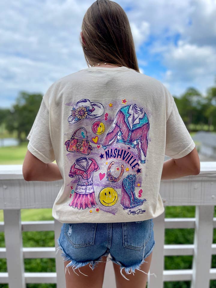Maglietta «Nashville» per la vendita all'ingrosso da parte di Sassy Frass Tees