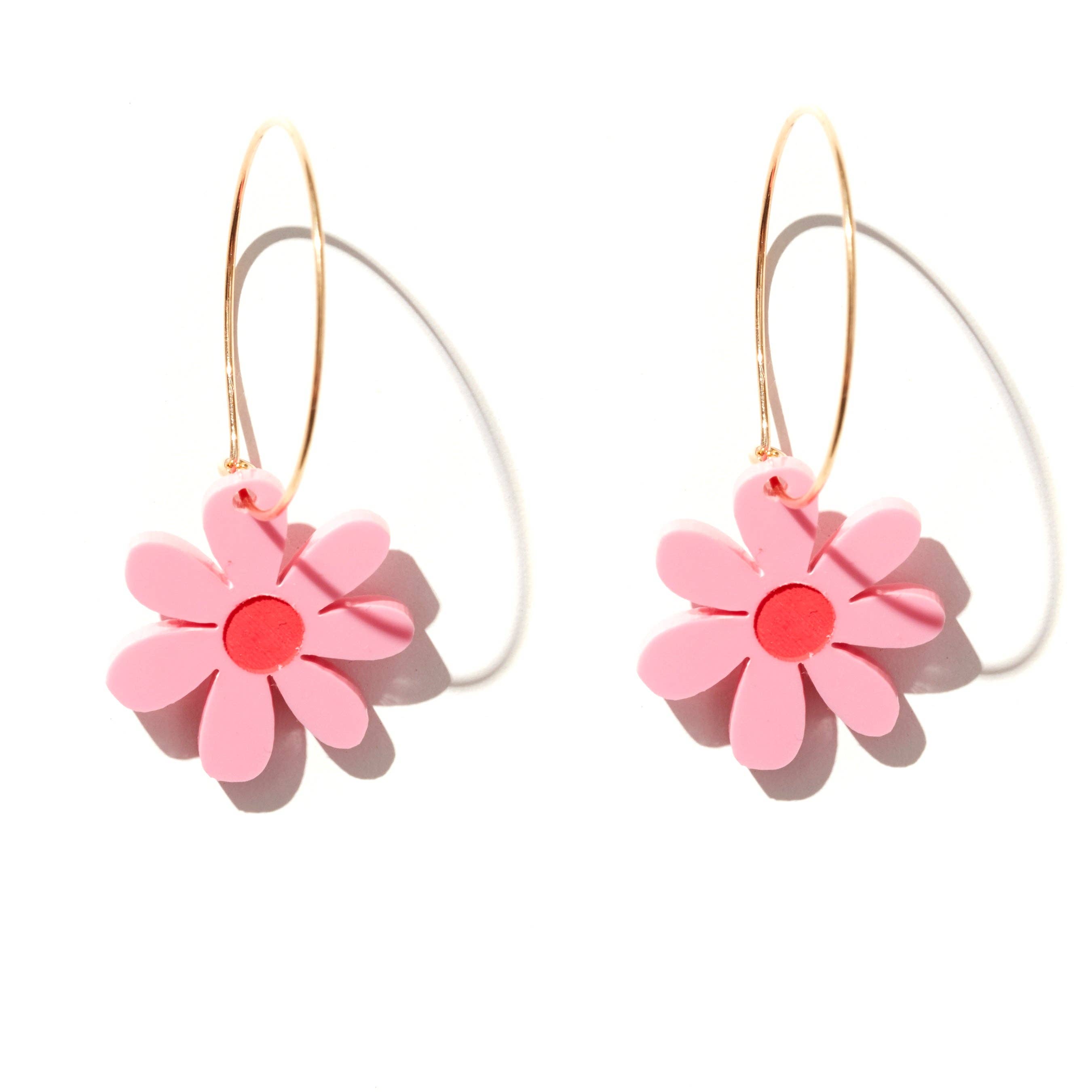 Emeldo - Wholesale Dangle Earrings - Mini Daisies // select colour0