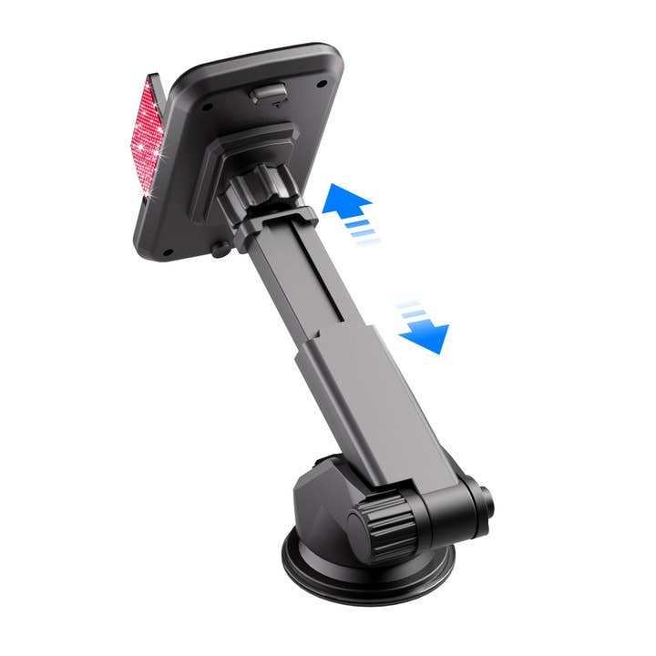 LAX Gadgets - Wholesale Phone/Tablet Stand - Bling Cradle Dashboard Mount For iPhone/Android Retail Pack