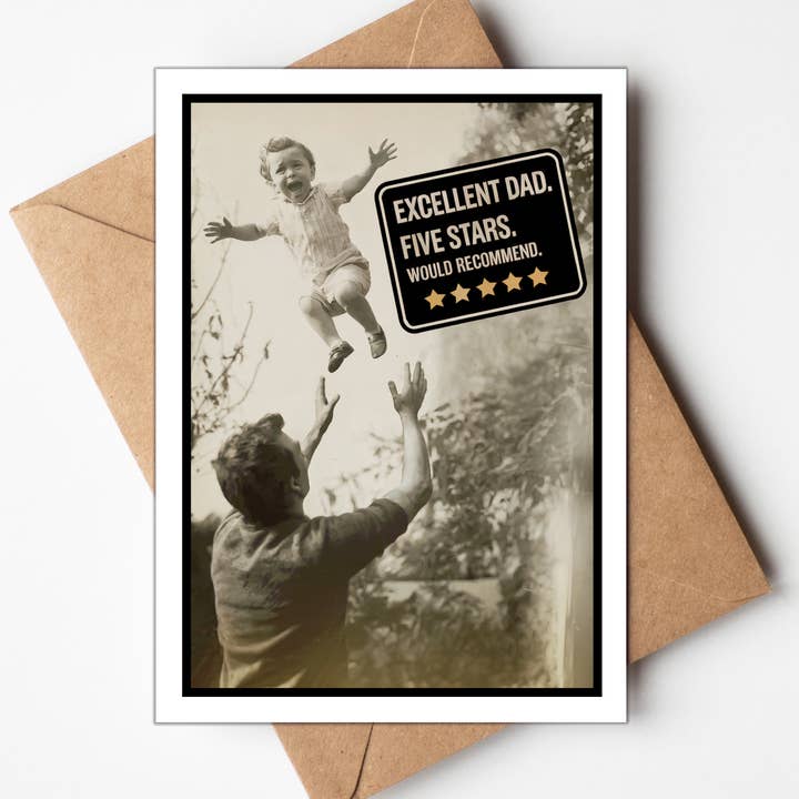 Greeting Cards by Katie Doodle & Gifts by Matchbox Card Co - Wholesale Father's Day Card - Funny Fathers Day Card | Fathers Day Gifts | USA