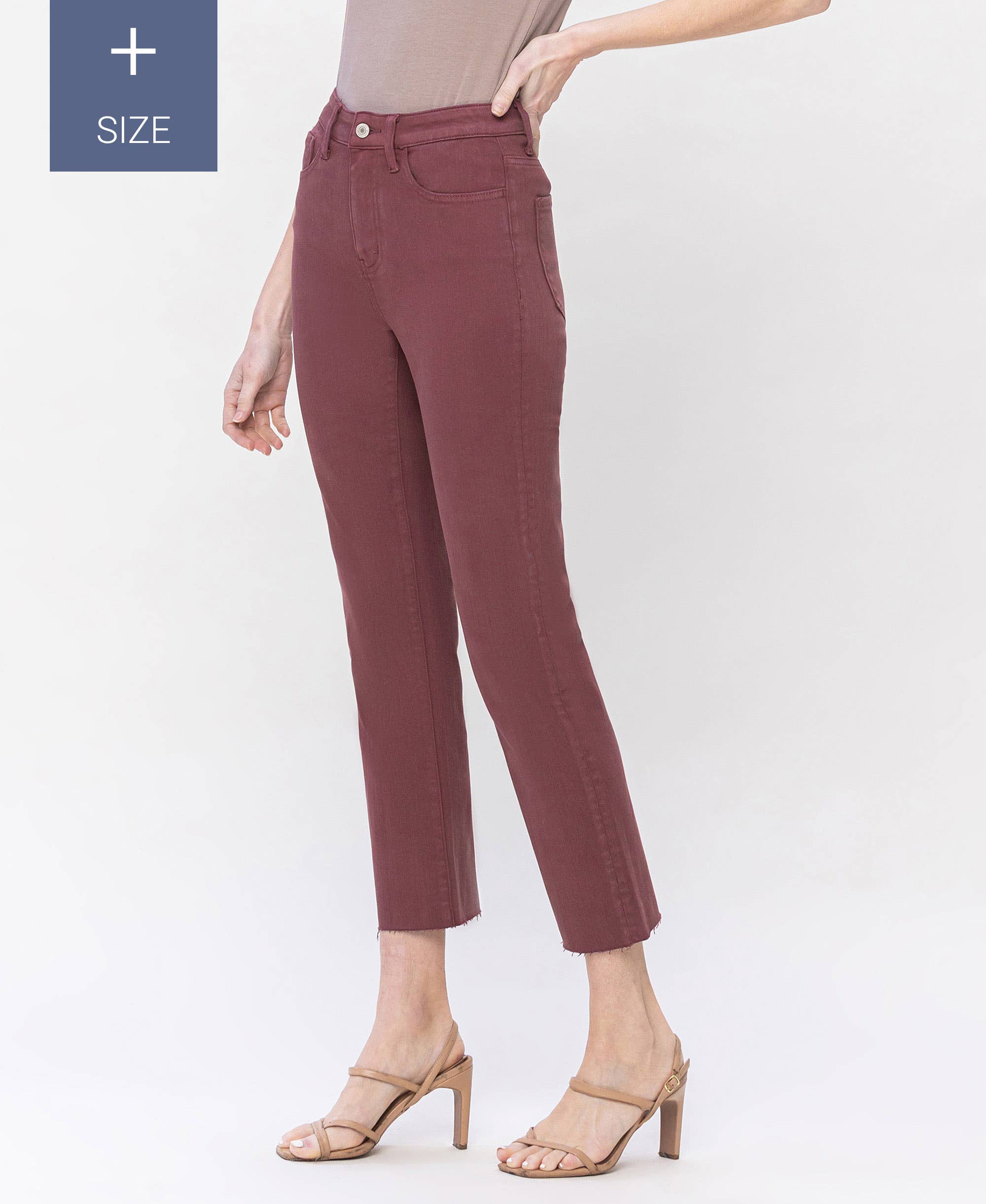 ELEGANTEMENTE JEANS RETOS FINOS TAMANHO GRANDE V3419-P para venda a revendedores na Faire6