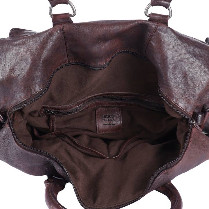 Latico Leathers - Wholesale Weekender bag – women's - Charleston Handcrafted Leather Duffel Bags3
