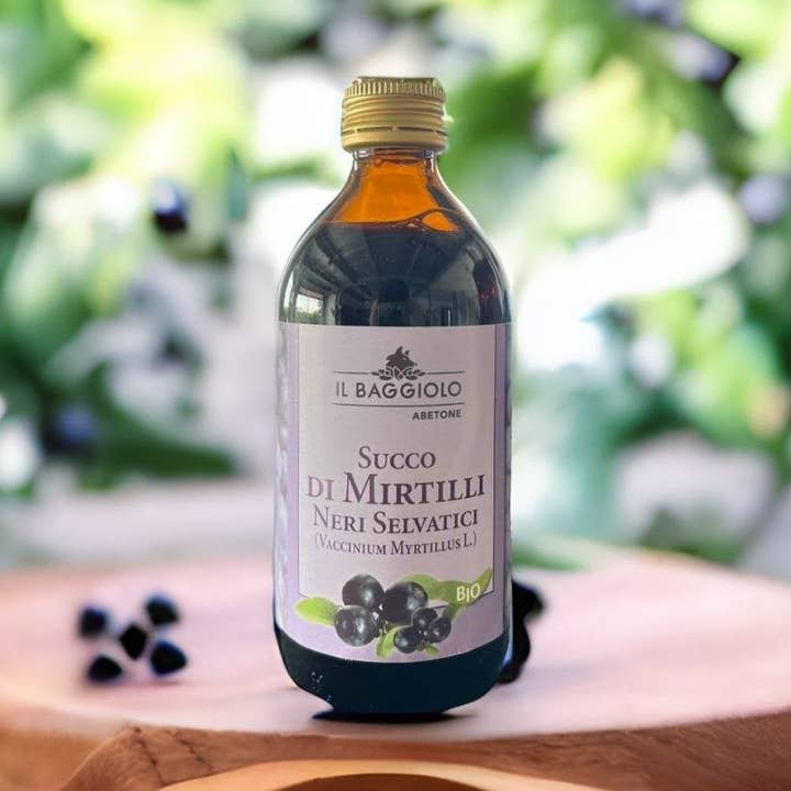 Jus de myrtille Il Baggiolo pour la vente par Passione Toscana