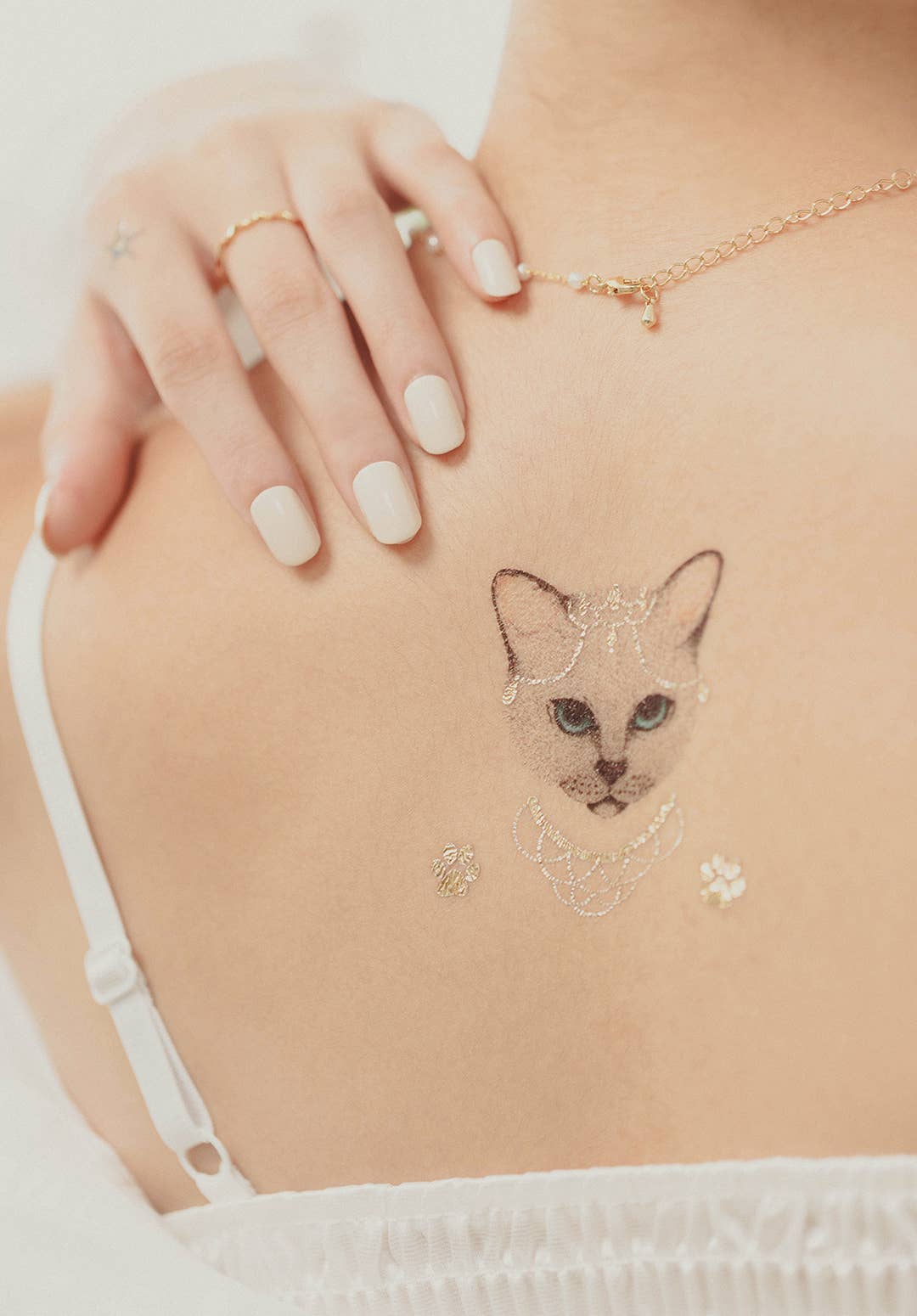PAPERSELF - Wholesale Temporary Tattoo - Mini Meow Temporary Tattoos Stickers