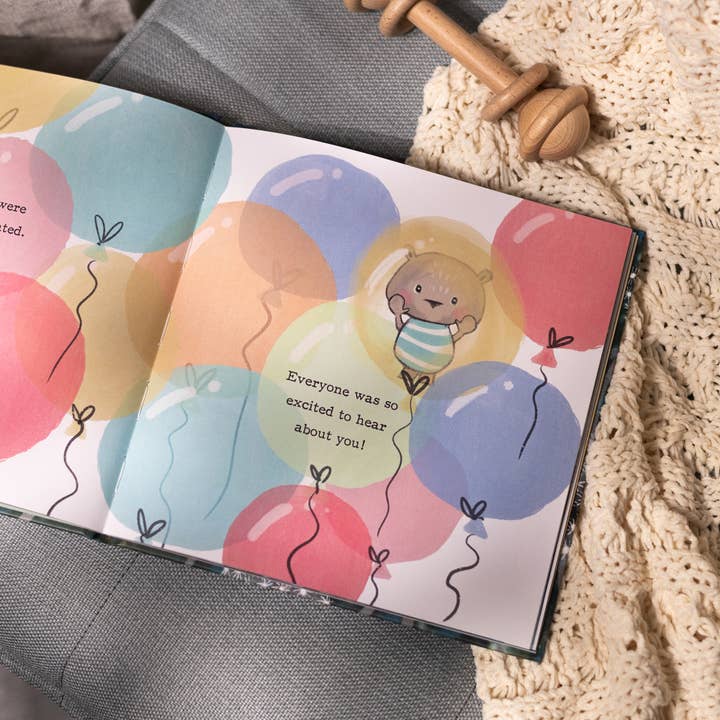 FROM YOU TO ME Meaningful Gifts - Wholesale Memory book – Child & baby - The World Waited For You - New Baby Gift Book5