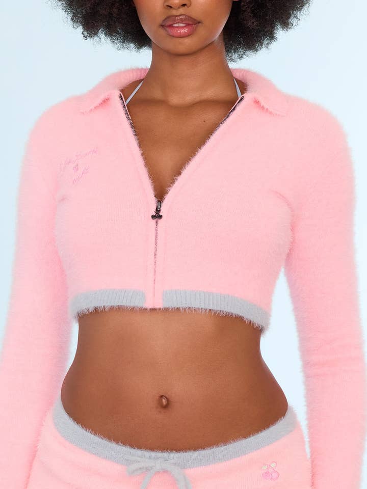 Angel Jacket in Pink for wholesale by Voight