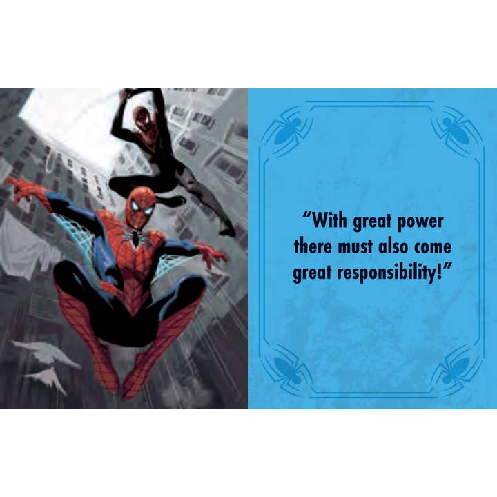 Insight Editions - #1 Pop Culture Publisher - Wholesale Display Book - Marvel Comics: Spider-Man: Quotes and Quips from Your Friend1
