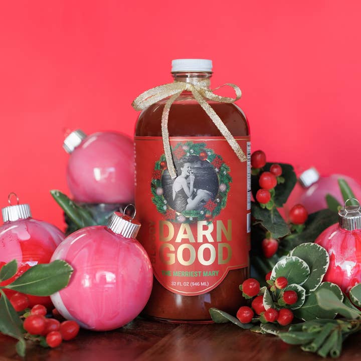 The Merriest Mary - Holiday Christmas Bloody Mary Mix for wholesale by Bloody Darn Good