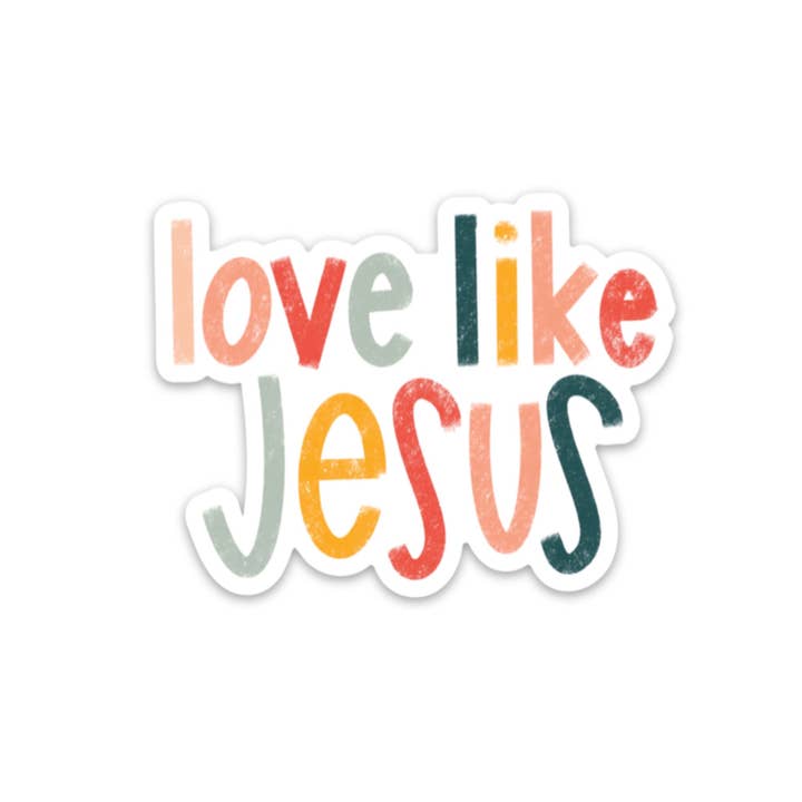 swaygirls - Wholesale Sticker - Love like Jesus sticker | Christian faith stickers & decals