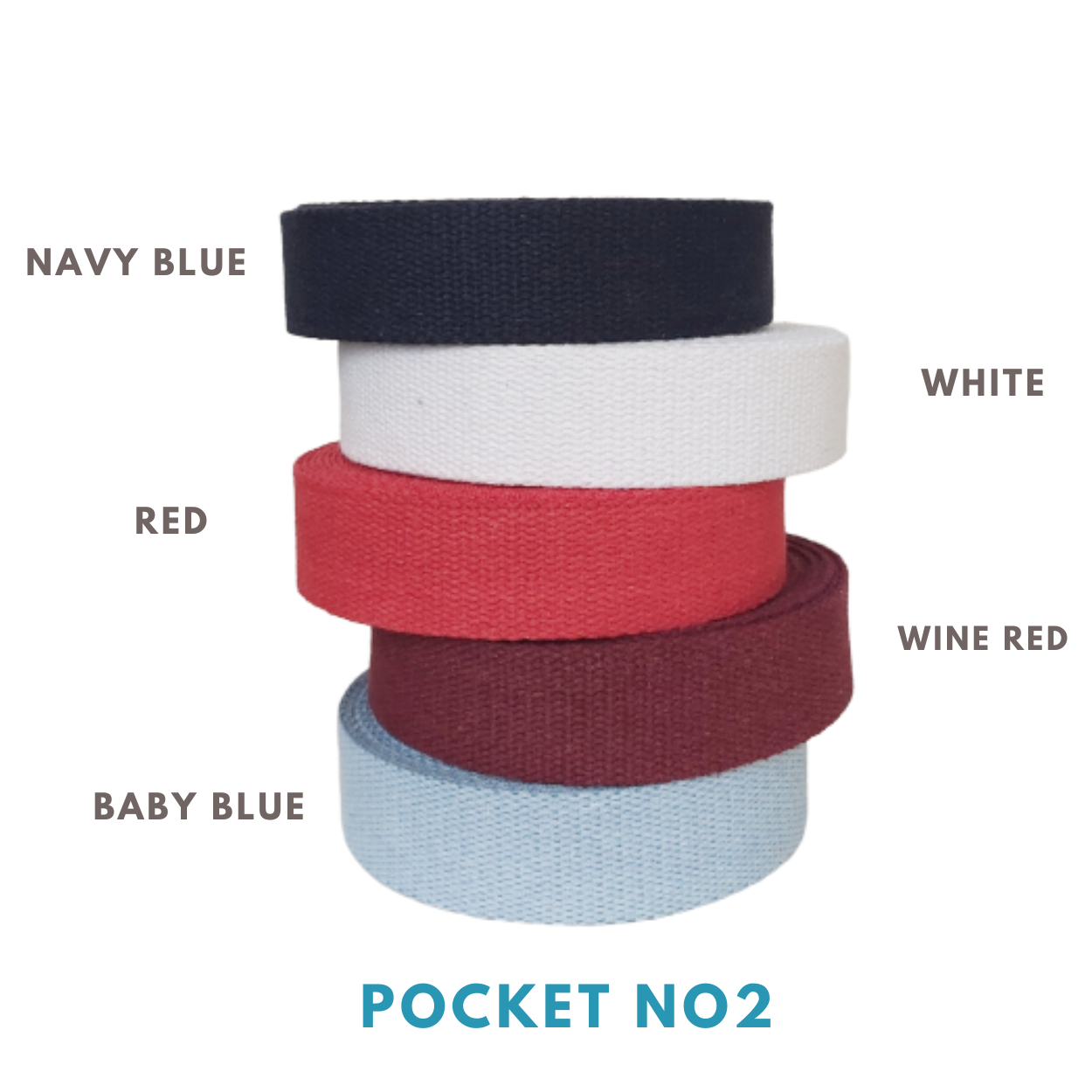 Dream Trimming Goods LLC - Wholesale Craft Supplies - 1.5" x 10 Yard Wine Red  Heavy Cotton Webbing for Sewing DIY5