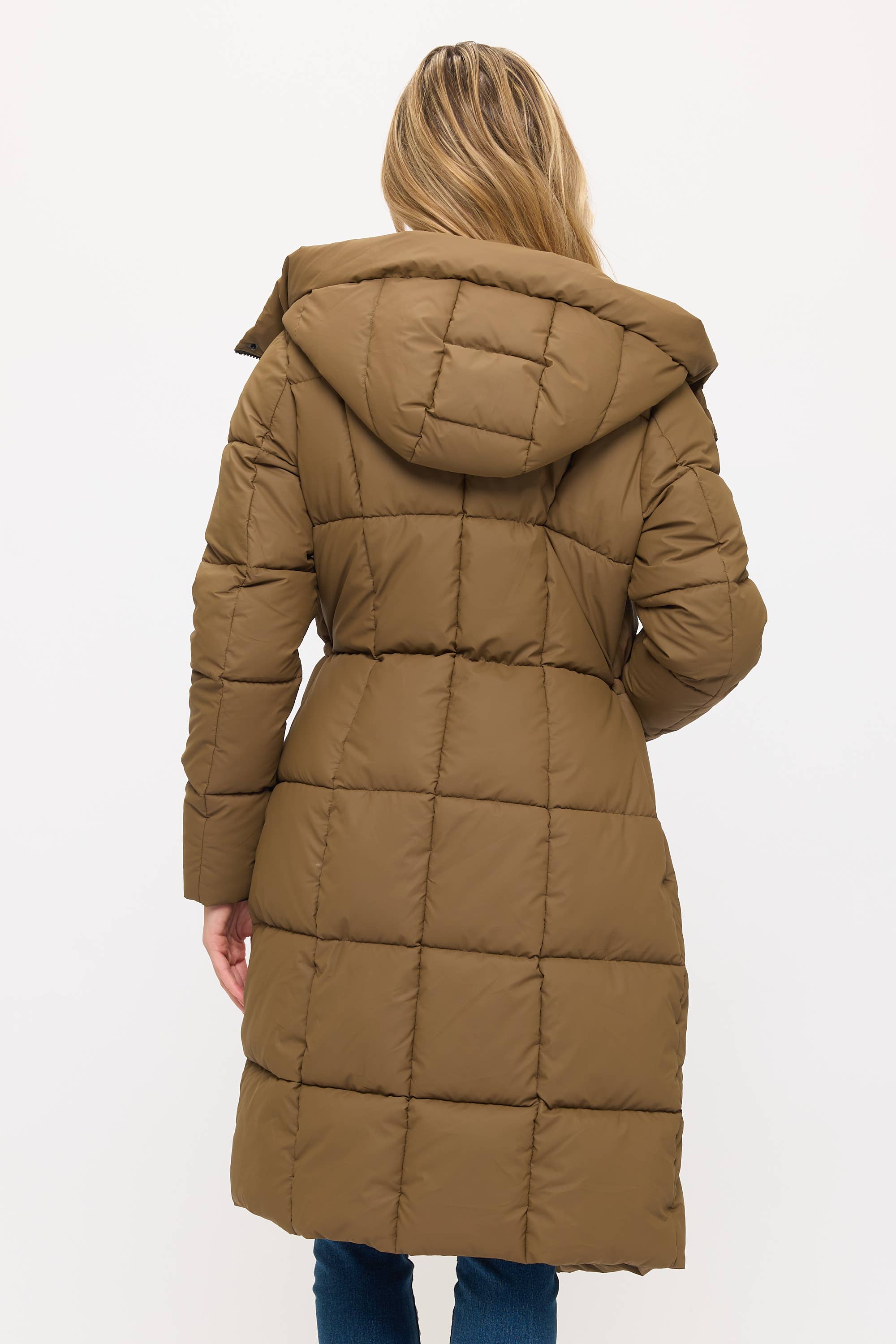 Coalition Apparel Inc - Wholesale Pufferjack - Dames - CLANP0112: Nordic Luxe Gewatteerde Jas met Capuchon11